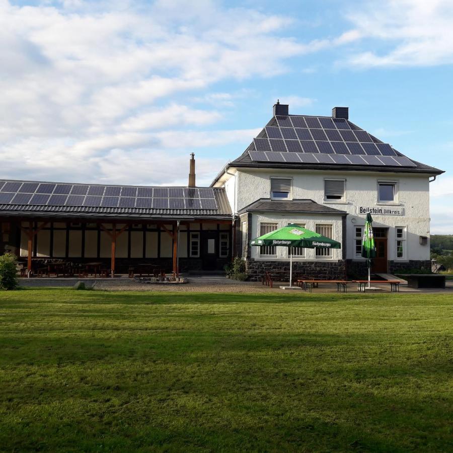 Kleines Bahnhofshotel Greifenstein Bagian luar foto